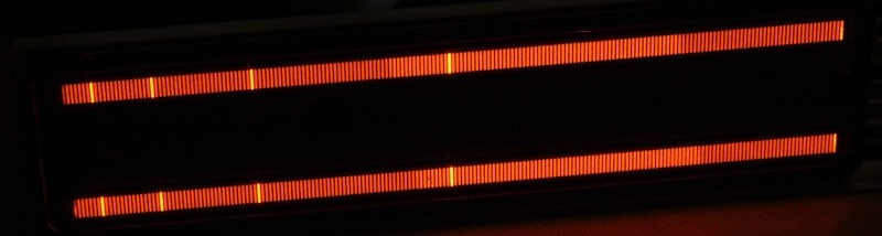 selfscan Burroughs BG12201-2 TOP-condition nixie neon VU-display